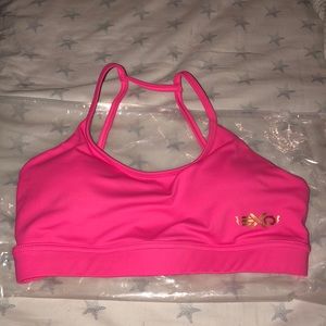 EXO pink sports bra